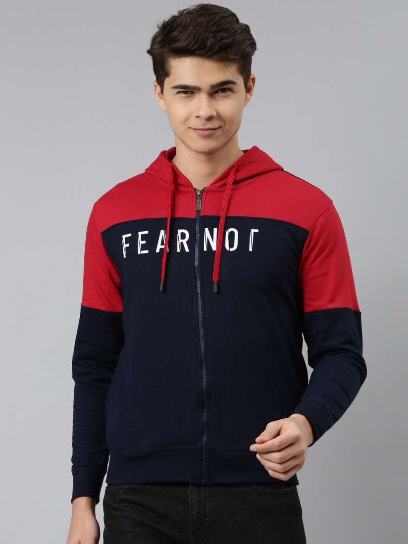 Buy DIXCY SCOTT Men Colourblocked Fleece Sporty Jacket Jackets for Men 21117040 Myntra