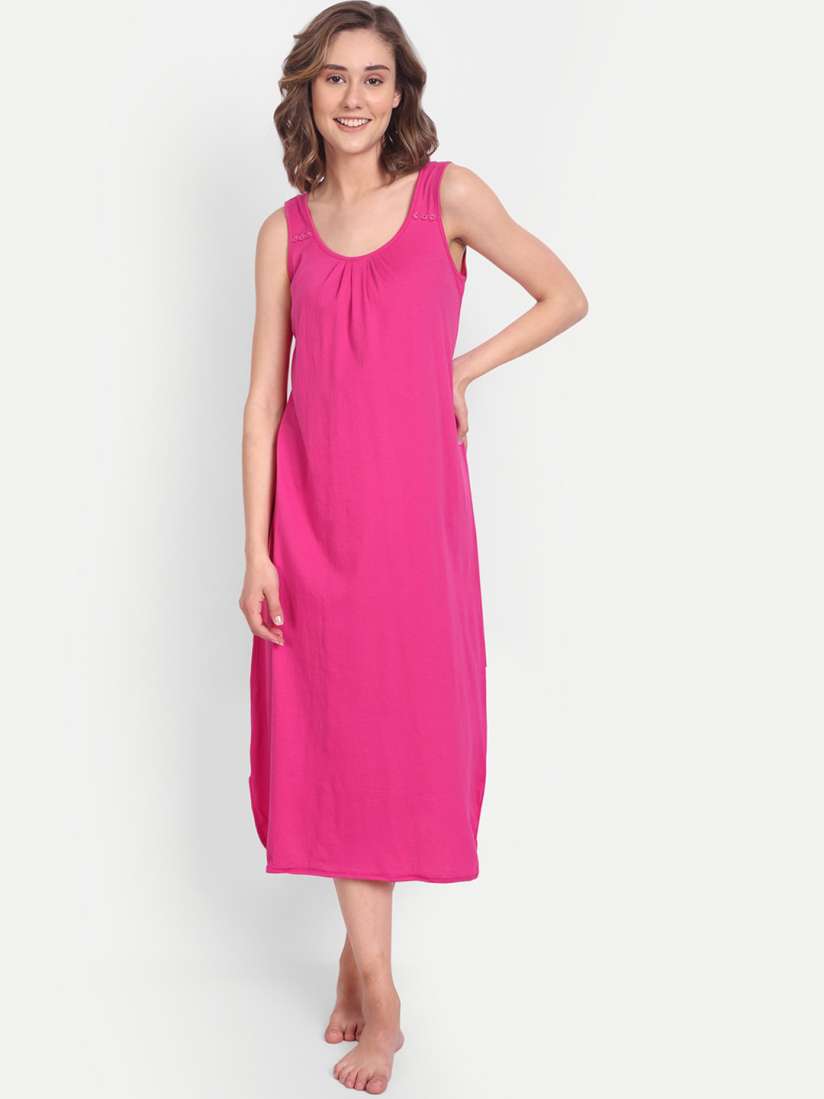 Buy BLAZON Women Cotton Longline Nighty Slip Slips for Women 21120830 Myntra