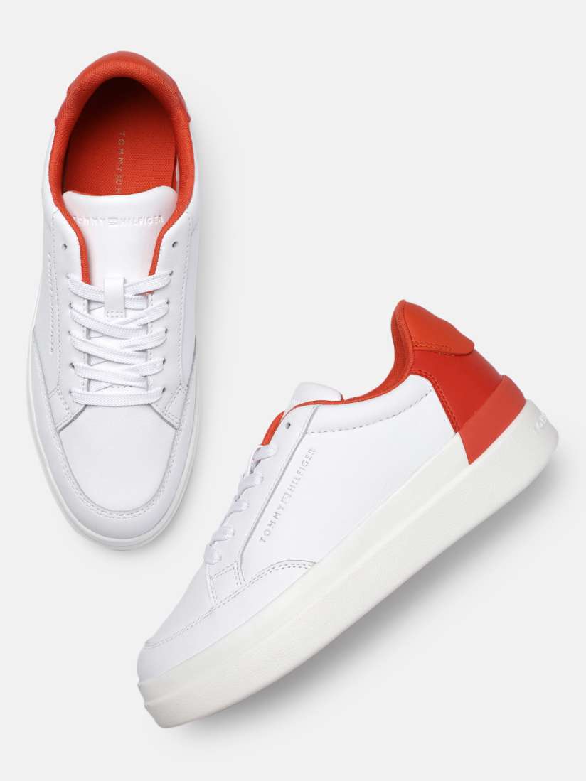 Buy Tommy Hilfiger Women Leather Sneakers Casual Shoes for Women 21122184 Myntra