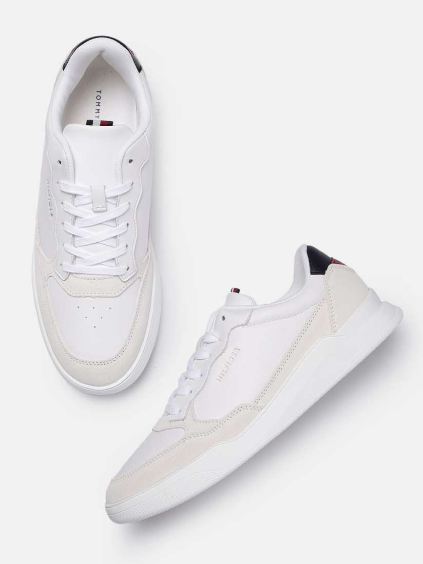 Buy Tommy Hilfiger Men Leather Sneakers Casual Shoes for Men 21123912 Myntra