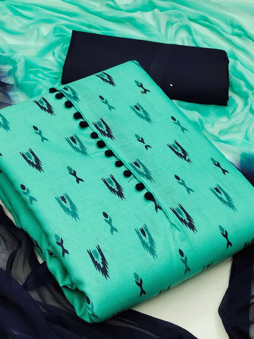 Unstitched suits myntra top
