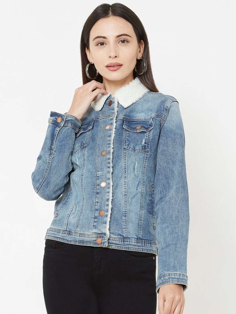 Kraus denim jacket top