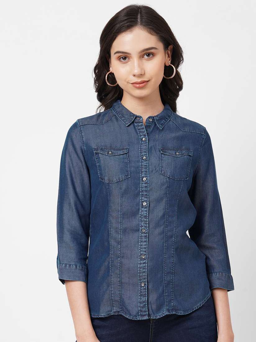 Kraus denim shirt sale