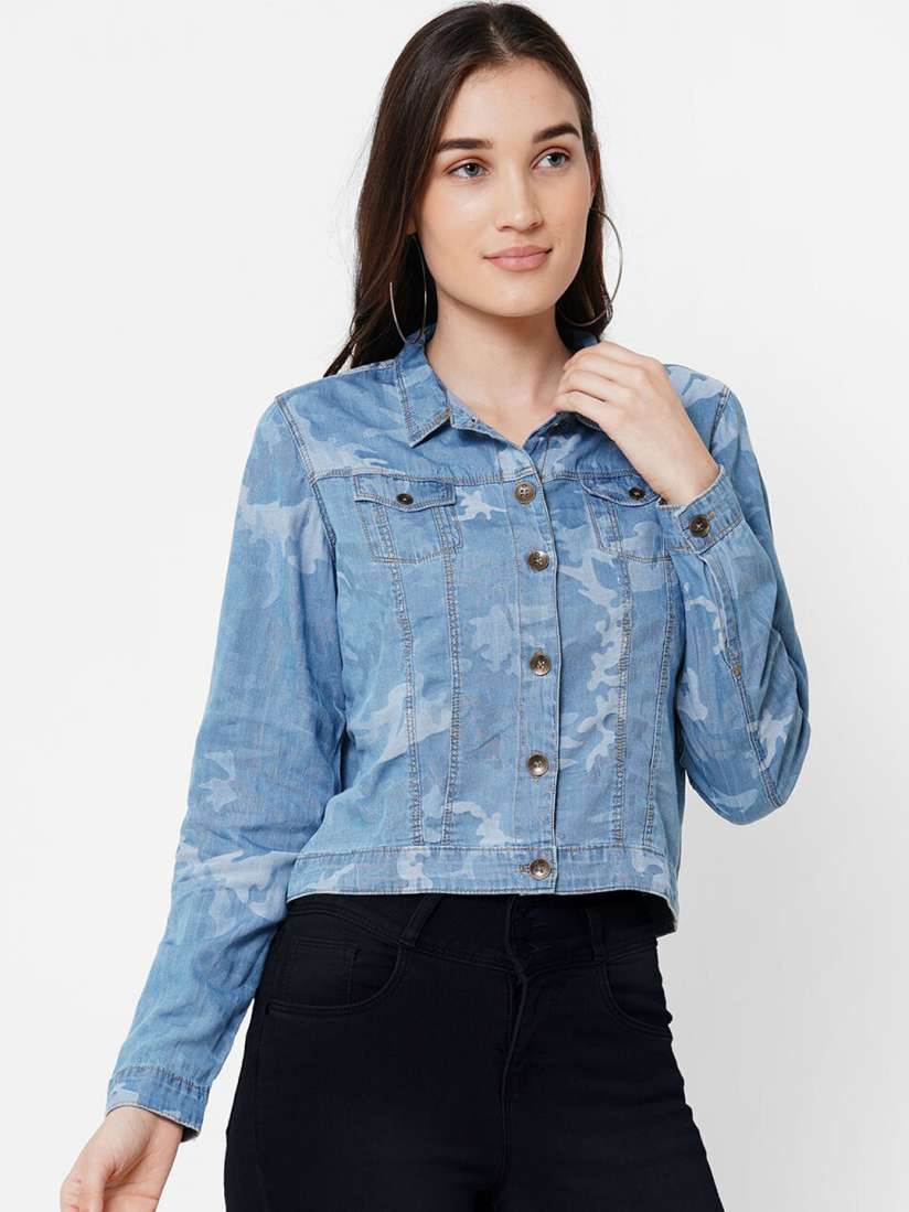 Kraus denim jacket top