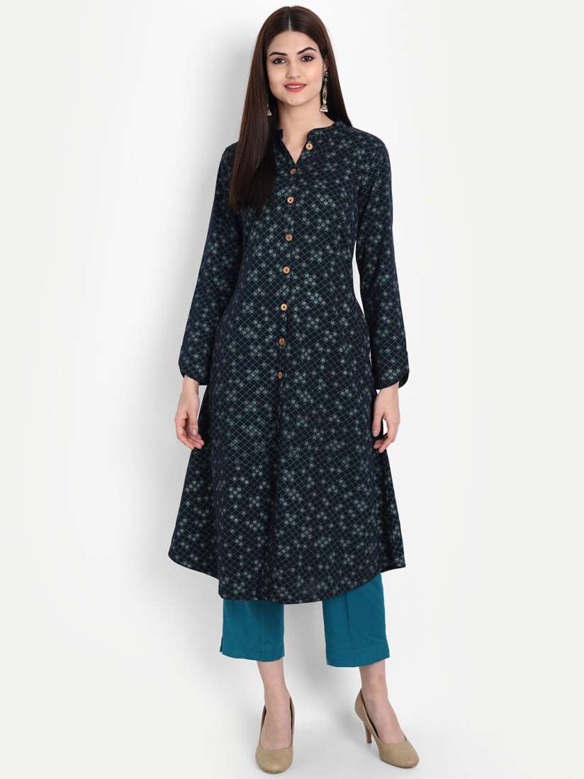 Woolen kurta on myntra outlet