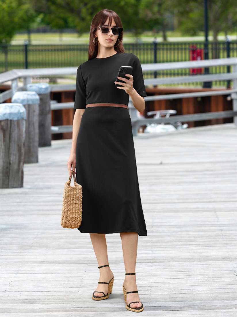 Van heusen dresses myntra on sale