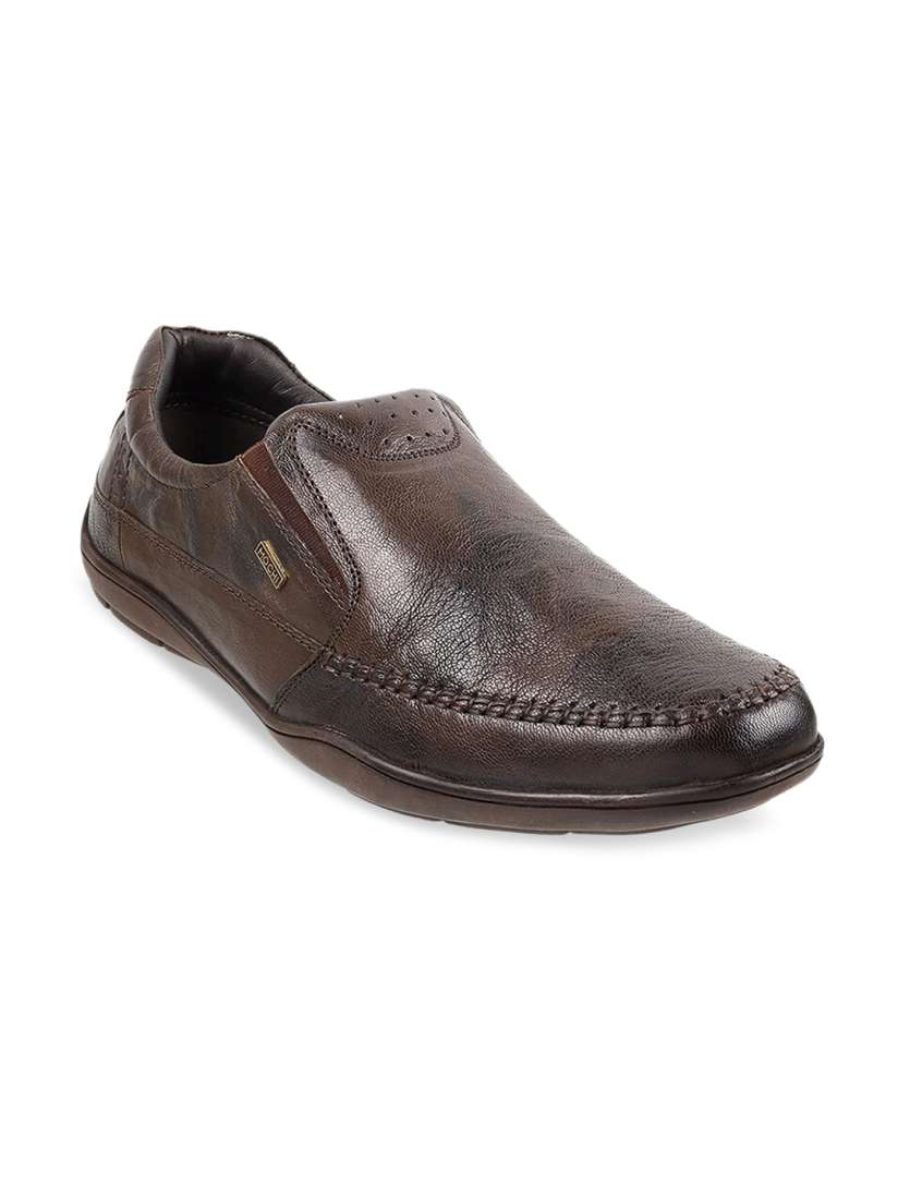 Buy Mochi Men Leather Slip On Sneakers Casual Shoes for Men 21150460 Myntra