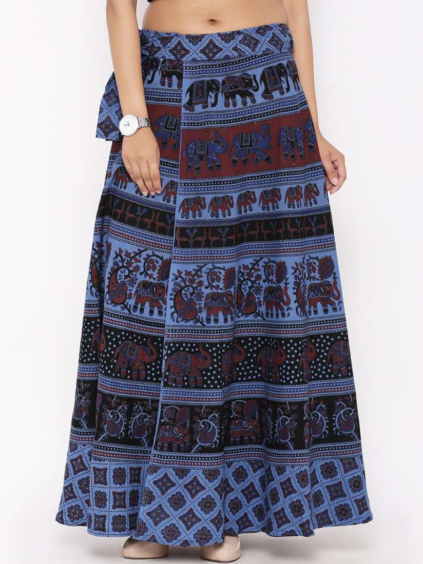 Wrap around skirt myntra store