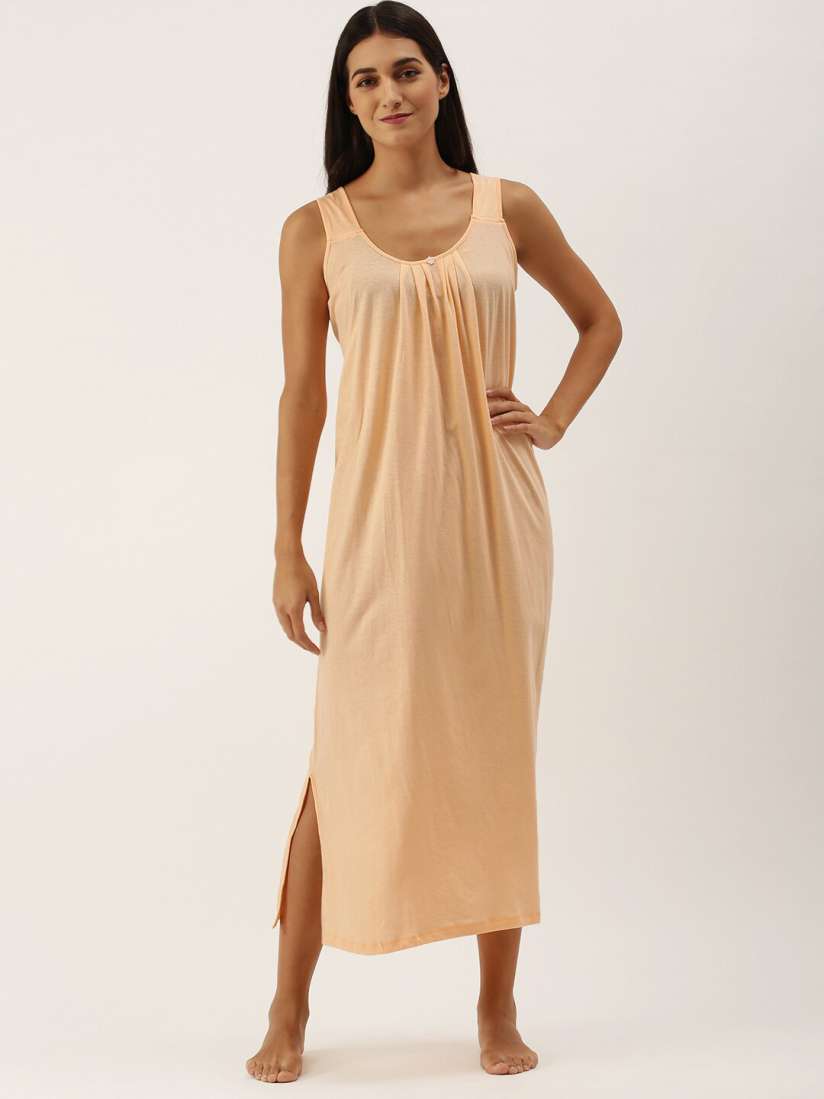 Buy RedRose Women Pure Cotton Nightdress Nightdress for Women 21152382 Myntra
