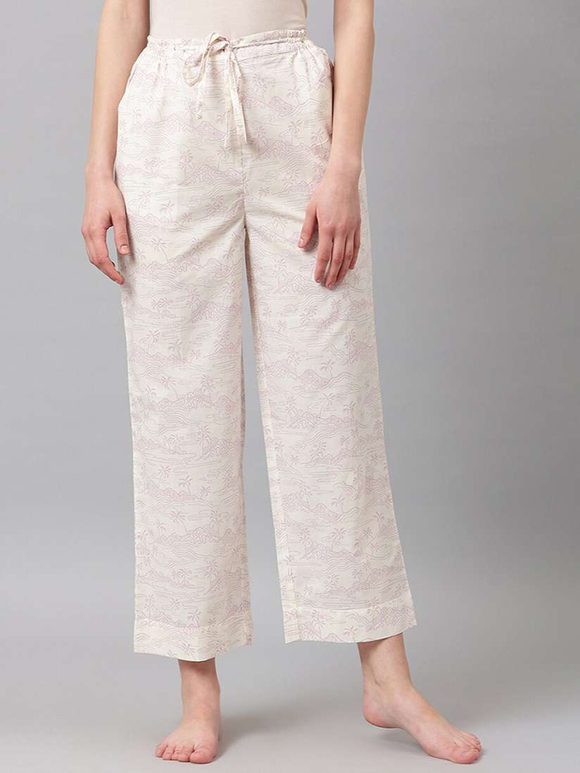 Buy Fabindia Women Printed Cotton Lounge Pant - Lounge Pants for Women  21156100 | Myntra