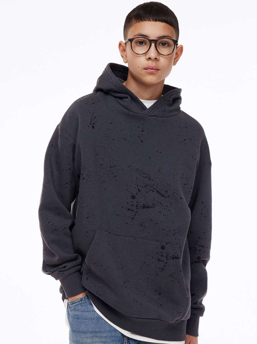 Buy H M Boys Oversized Hoodie Sweatshirts for Boys 21160928 Myntra