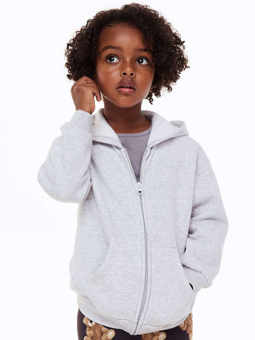 Girls zip through hoodie hotsell