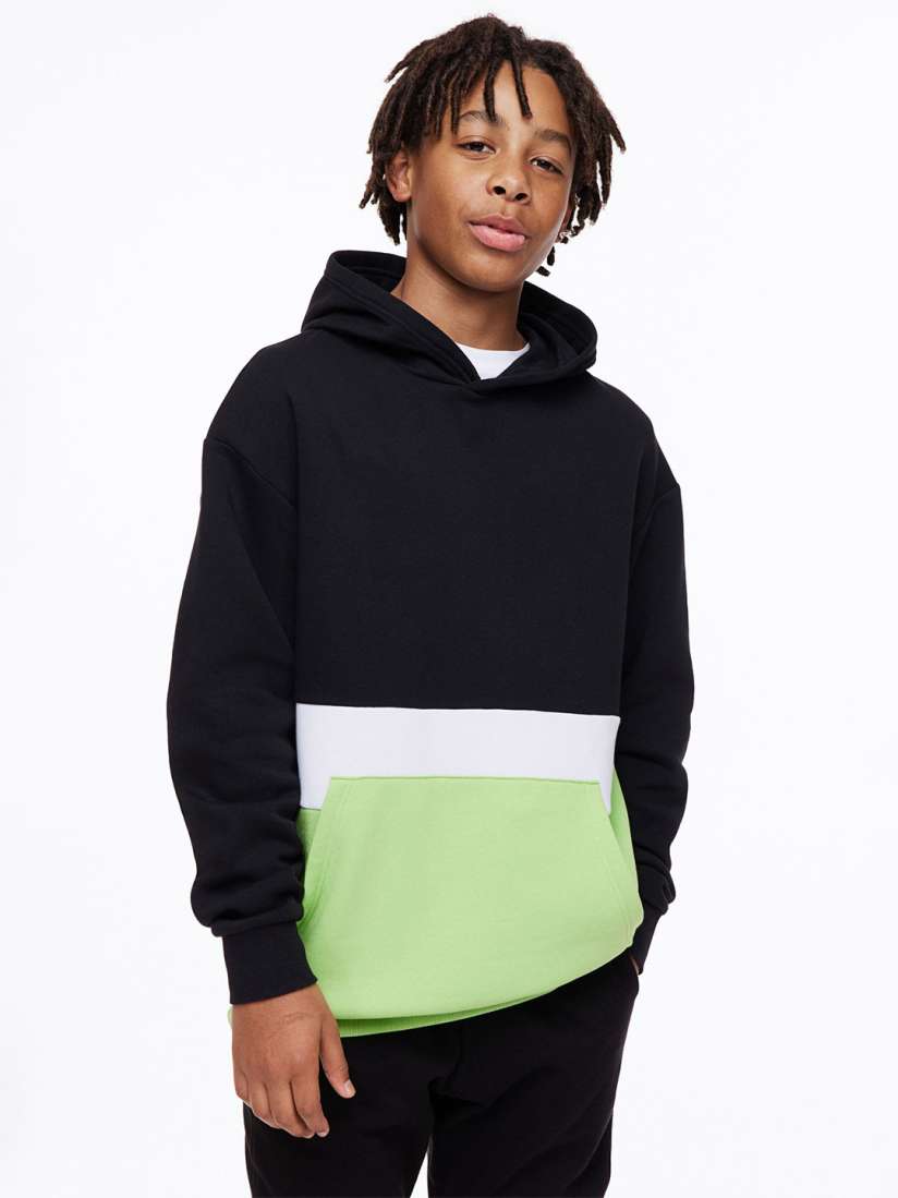 Buy H M Boys Oversized Hoodie Sweatshirts for Boys 21161022 Myntra