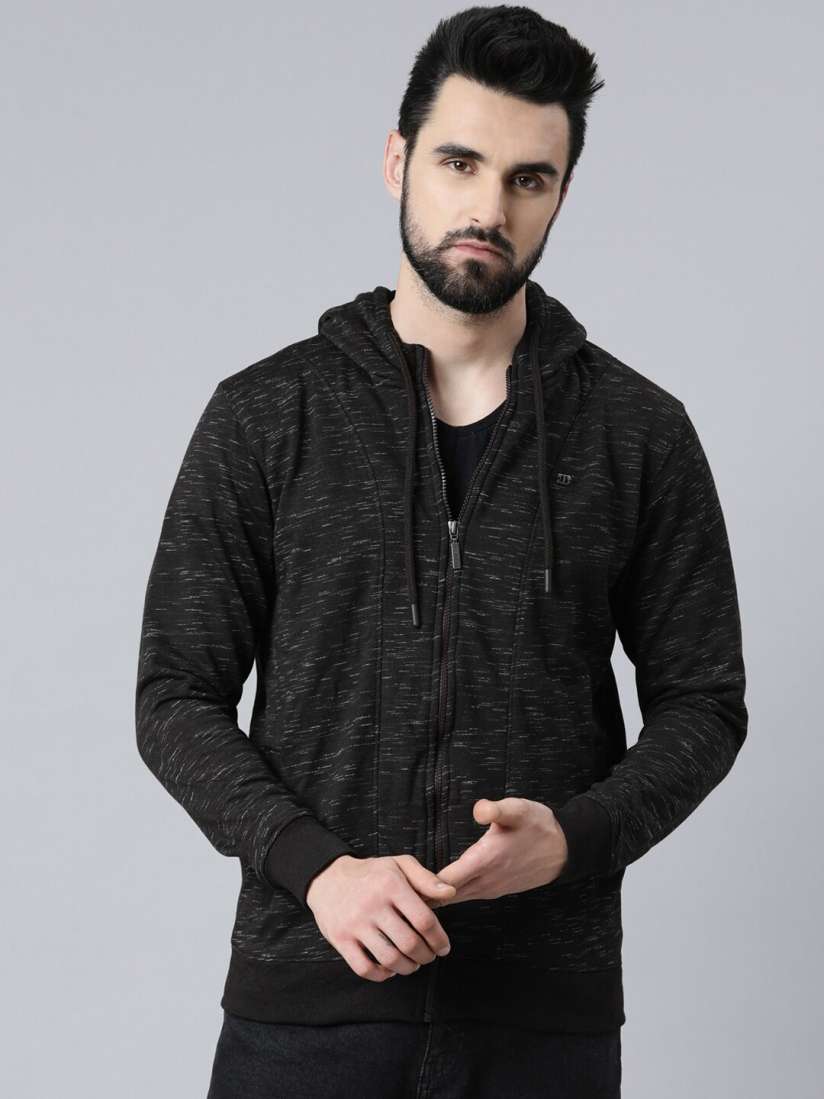 Buy DIXCY SCOTT MAXIMUS Men Black Fleece Lightweight Sporty Jacket Jackets for Men 21166960 Myntra