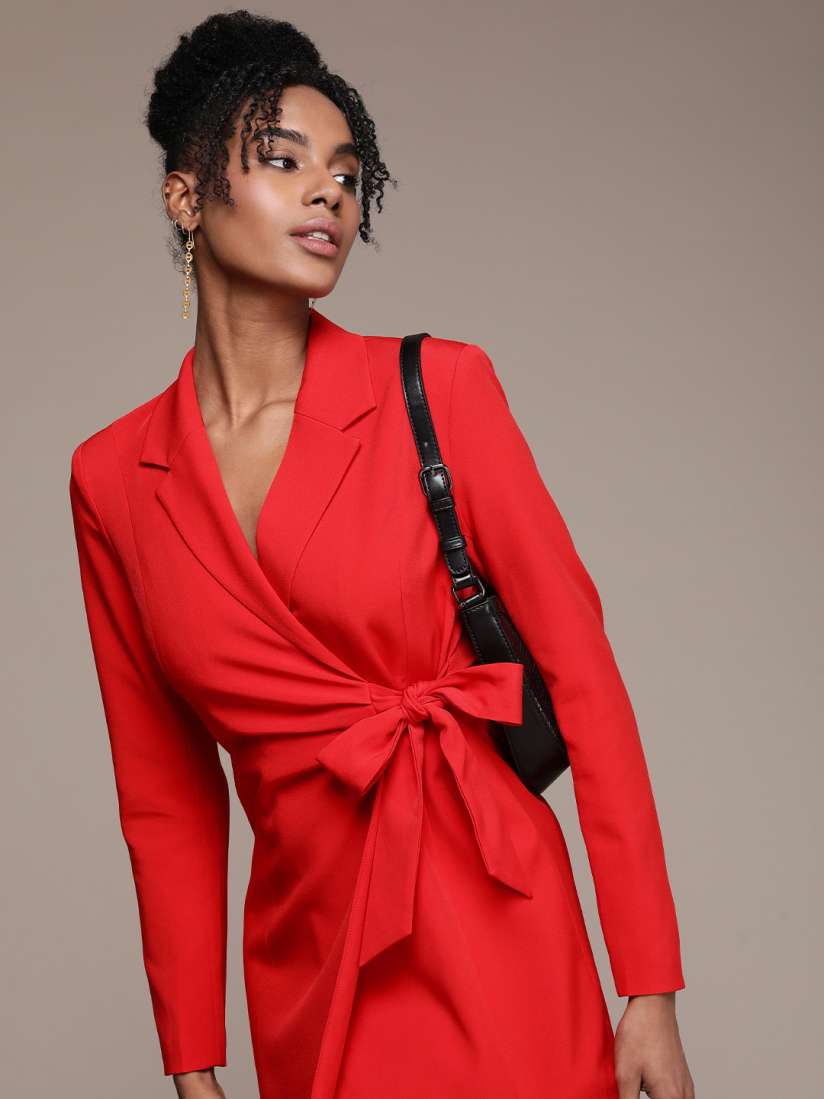 Bebe wrap dress clearance