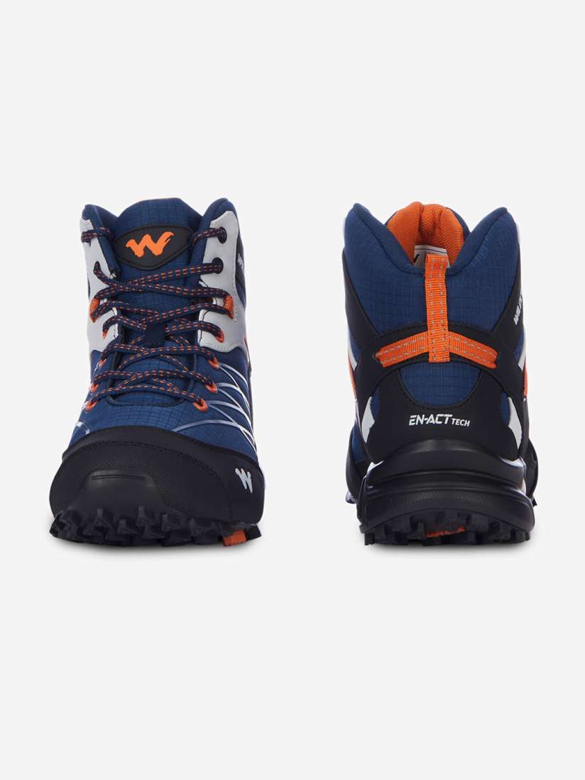 Buy Wildcraft Men RuNX TR Hugo Colourblocked Mid Top Trekking Shoes Sports Shoes for Men 21171240 Myntra