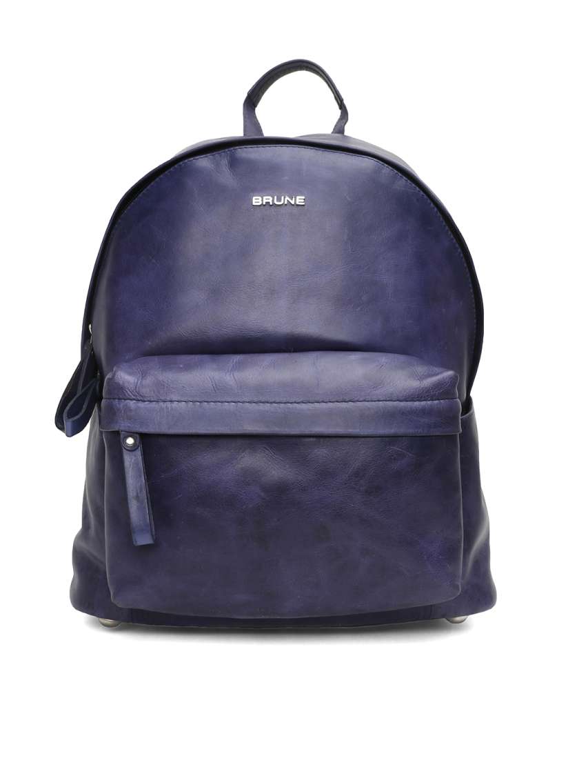 Buy BRUNE Unisex Blue Solid Backpack Backpacks for Unisex 2117228 Myntra