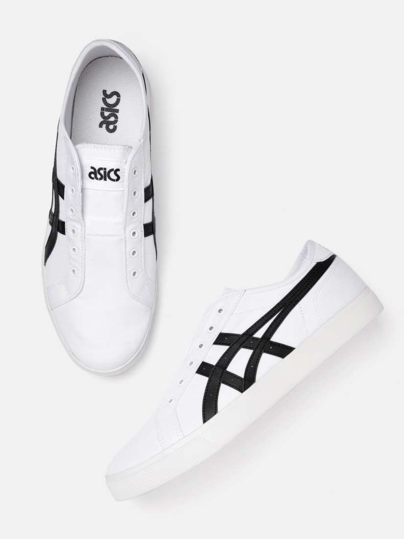 Asics casual shoes white shop