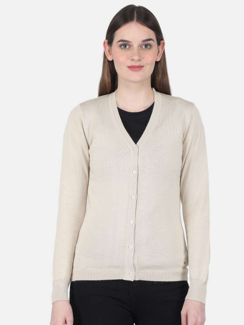 Buy Monte Carlo Women V Neck Long Sleeves Cardigan Sweaters for Women 21180494 Myntra