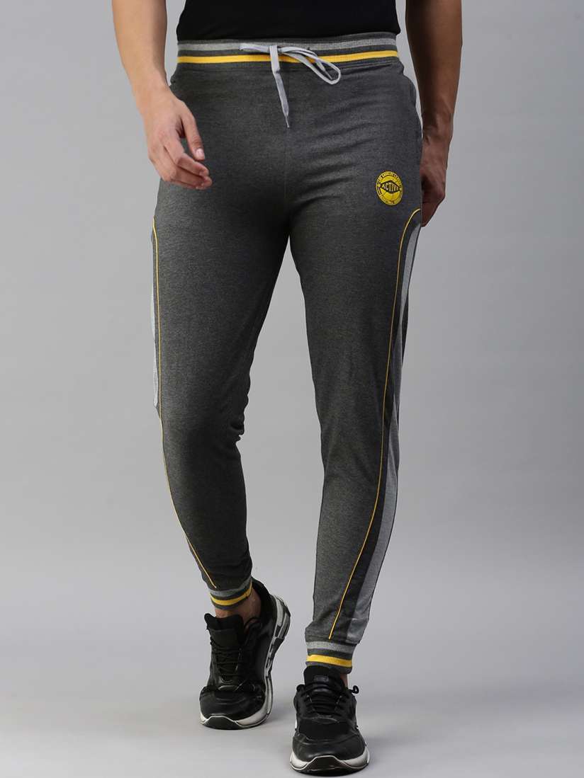 Buy ONN Men Cotton Mid Rise Joggers Track Pants for Men 21184120 Myntra
