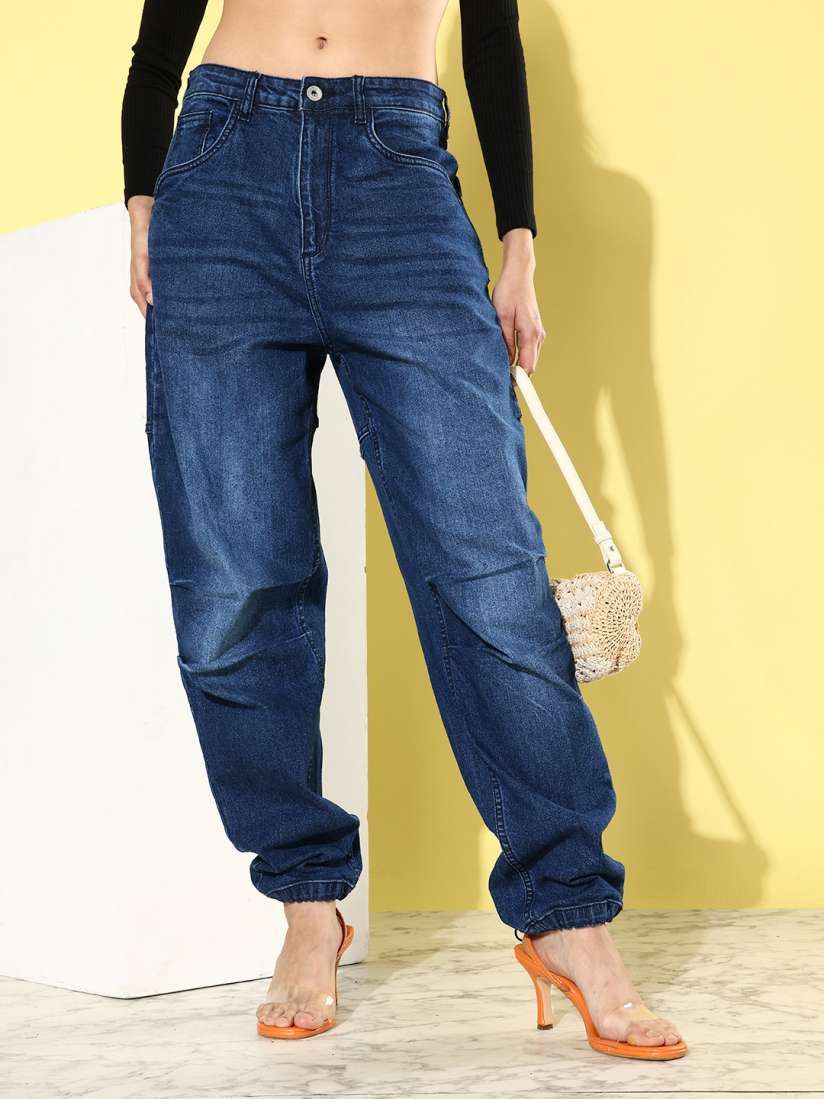 Denim jeans myntra hot sale