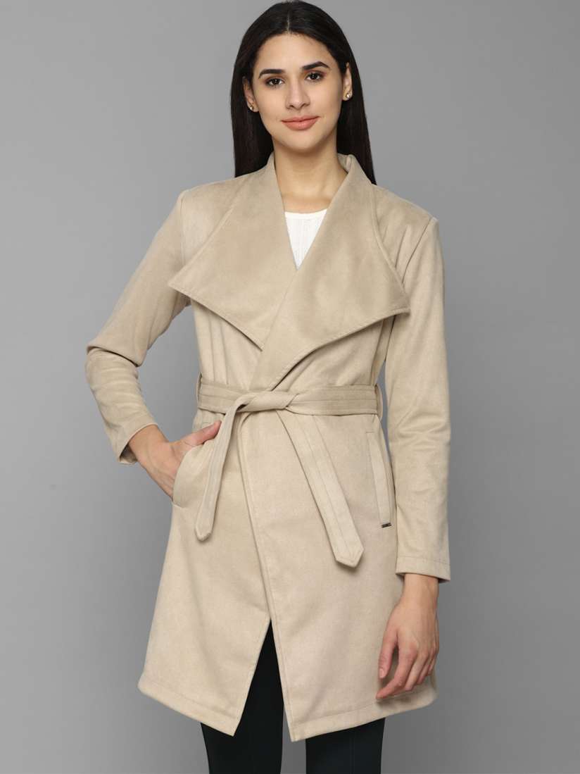 Buy Allen Solly Woman Women Cotton Longline Tailored Jacket Jackets for Women 21189520 Myntra