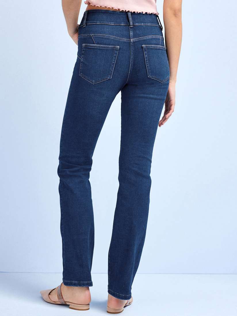 Buy NEXT Women Enhancer Bootcut Stretchable Jeans Jeans for Women 21193178 Myntra