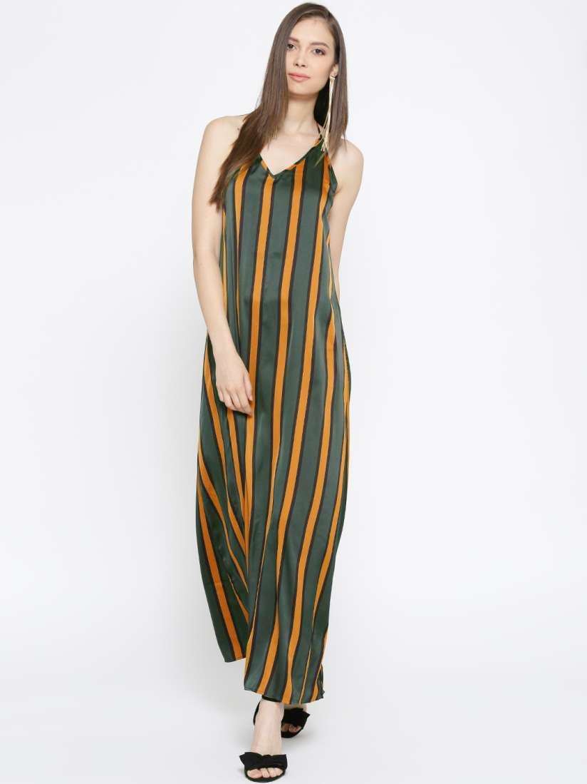 Forever 21 striped maxi dress sale