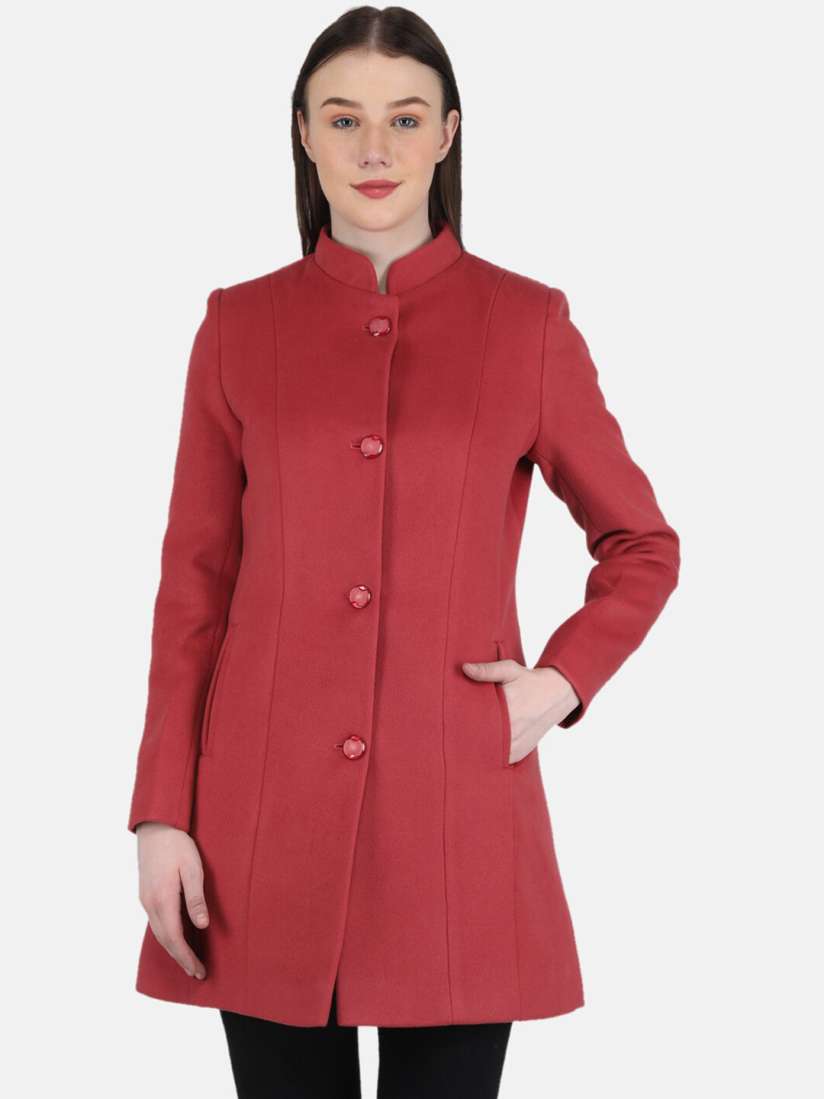 Buy Monte Carlo Women Regular Fit Longline Over Coat Coats for Women 21194082 Myntra