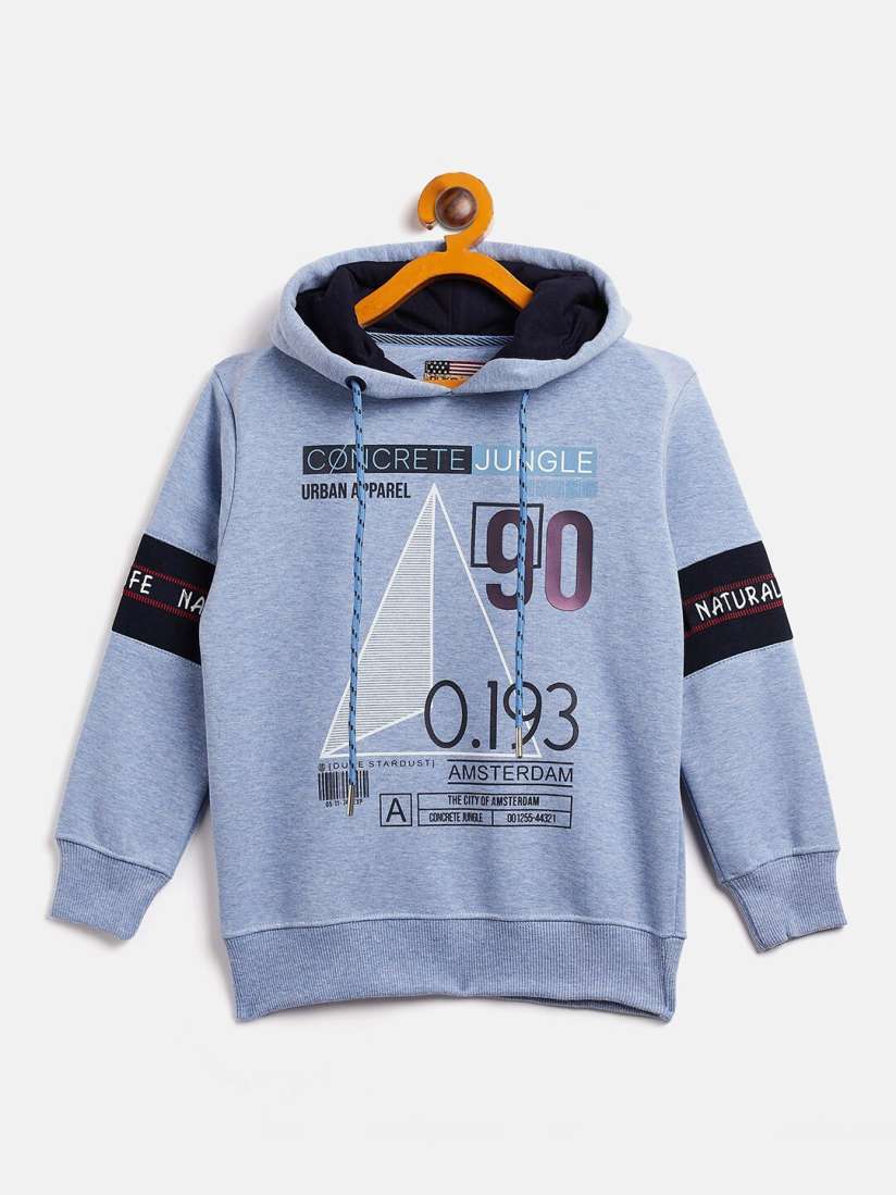 Buy Duke Kids Boys Graphic Printed Hooded Sweatshirt Sweatshirts for Boys 21195852 Myntra
