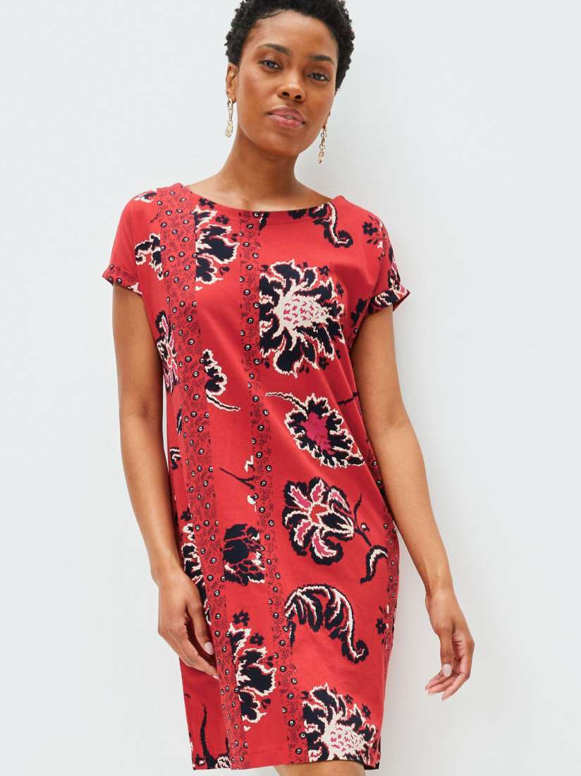 T shirt dress myntra cheap