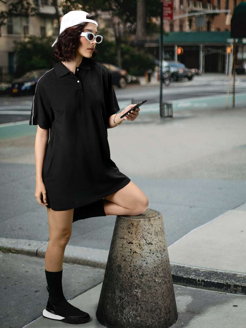Buy Calvin Klein Jeans Pure Cotton T shirt Dress Dresses for Women 21199536 Myntra