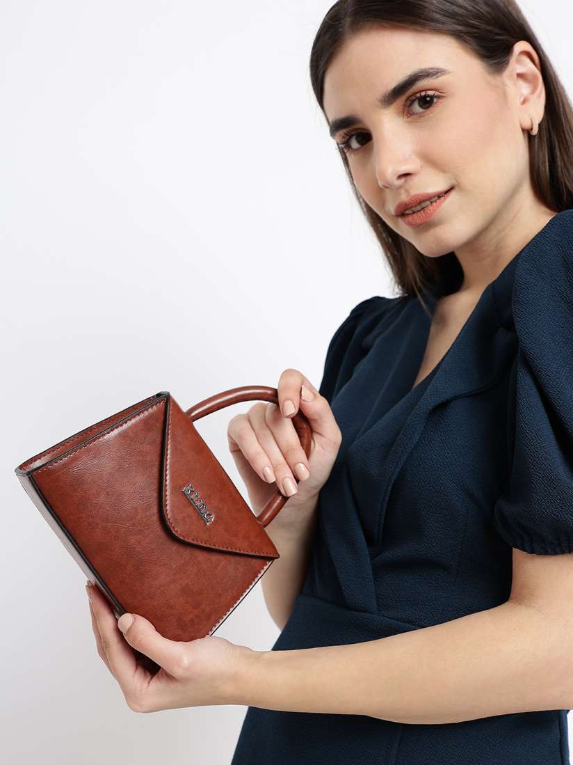 Sling bag with handle discount