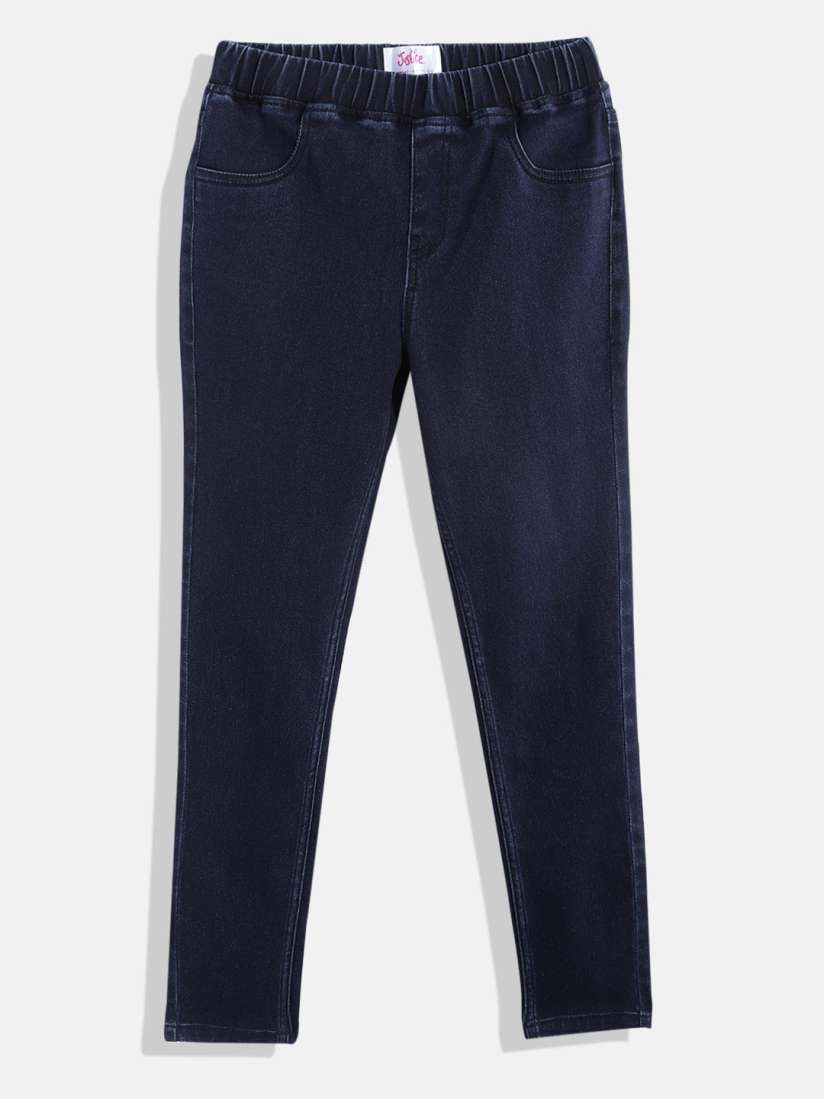 Buy JUSTICE Girls Solid Jeggings Jeggings for Girls 21201822 Myntra