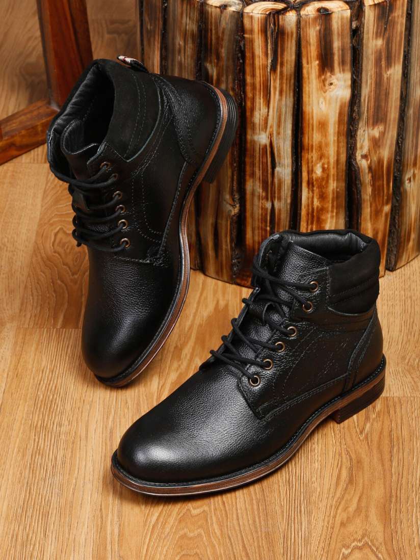 Boots for men myntra top