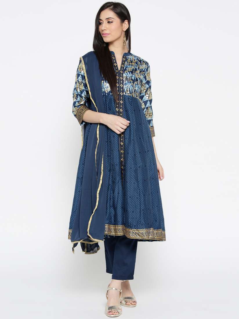 Printed anarkali kurta online