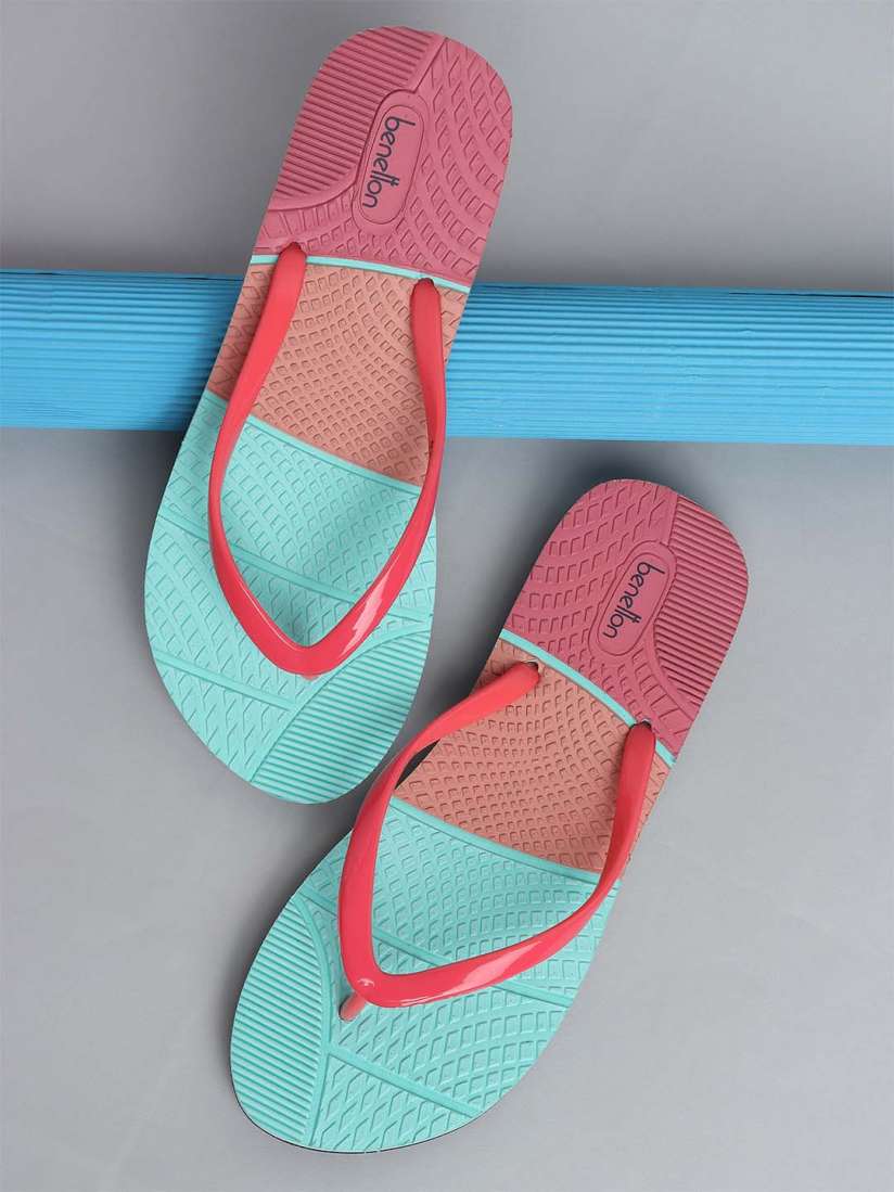 Benetton slippers myntra top