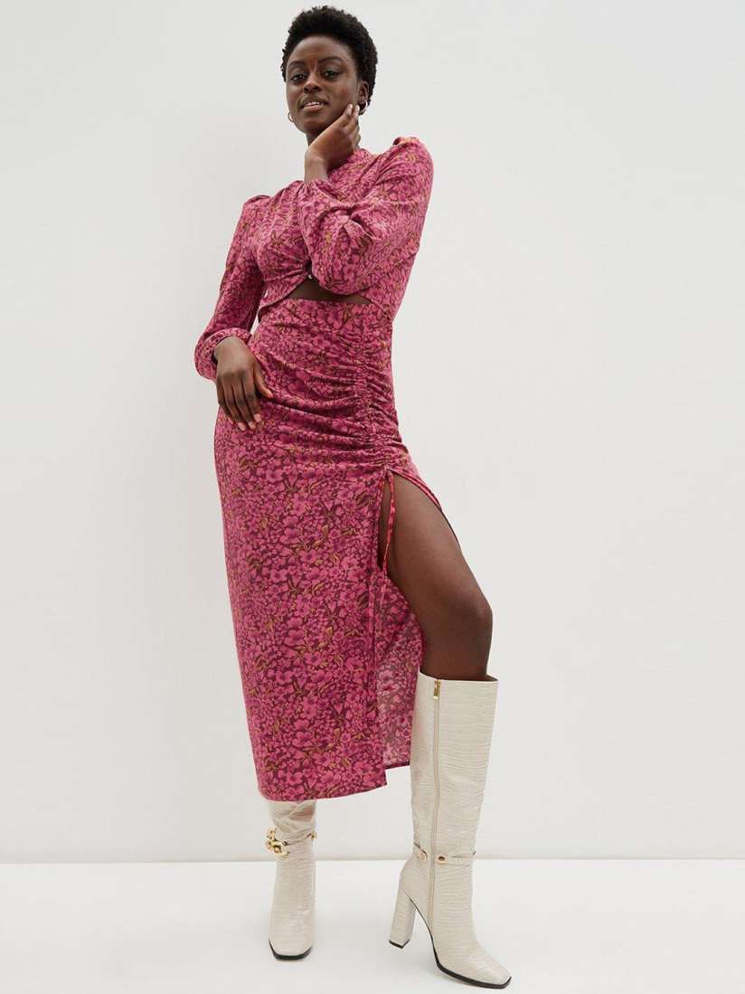 Buy DOROTHY PERKINS Floral A Line Midi Dress Dresses for Women 21210436 Myntra