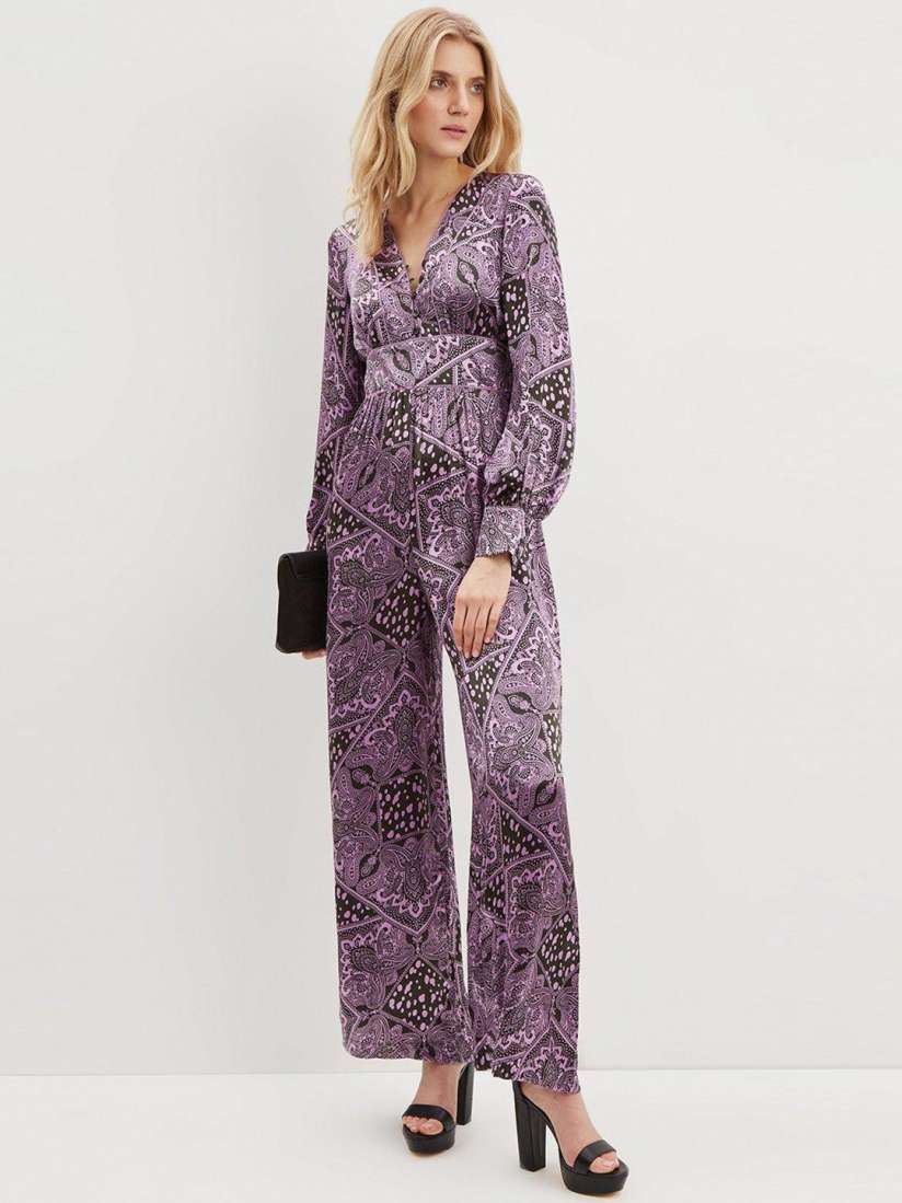 Buy DOROTHY PERKINS Paisley Printed Satin Jumpsuit Jumpsuit for Women 21210492 Myntra