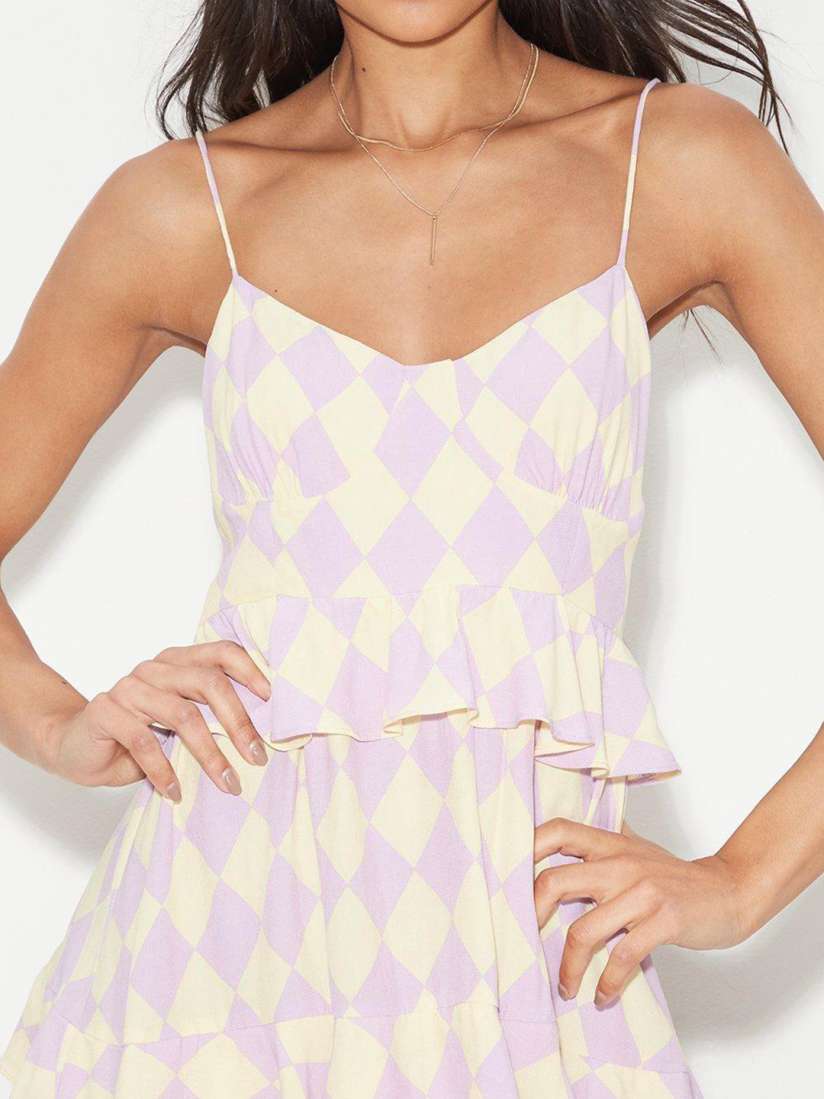 Buy DOROTHY PERKINS Geometric Print A Line Mini Dress Dresses for Women 21210504 Myntra