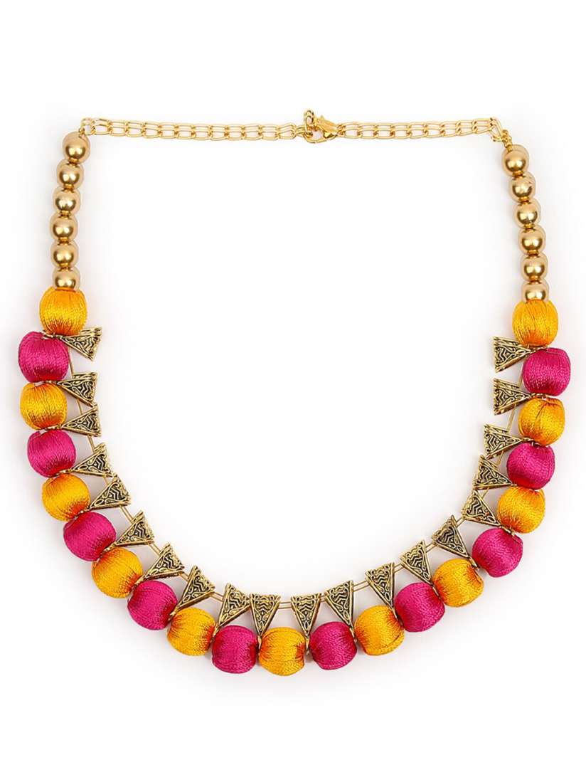 Buy AKSHARA Gold Plated Choker Necklace Necklace and Chains for Women 21213554 Myntra