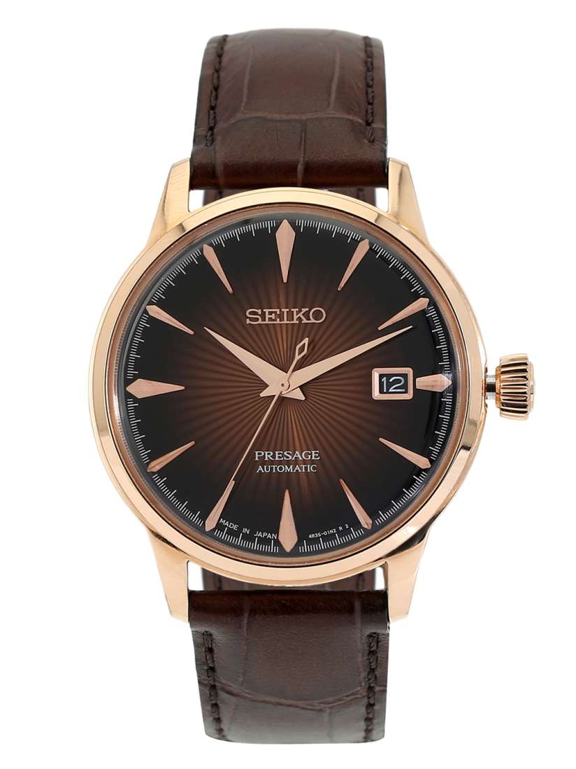 Buy SEIKO Presage Men Brown Analogue watch SRPB46J1 Watches for Men 2121828 Myntra