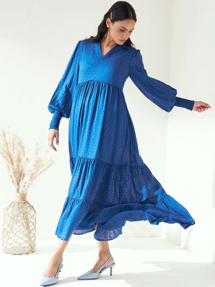 Buy Femella Self Design Maxi Dress Dresses for Women 21220262 Myntra
