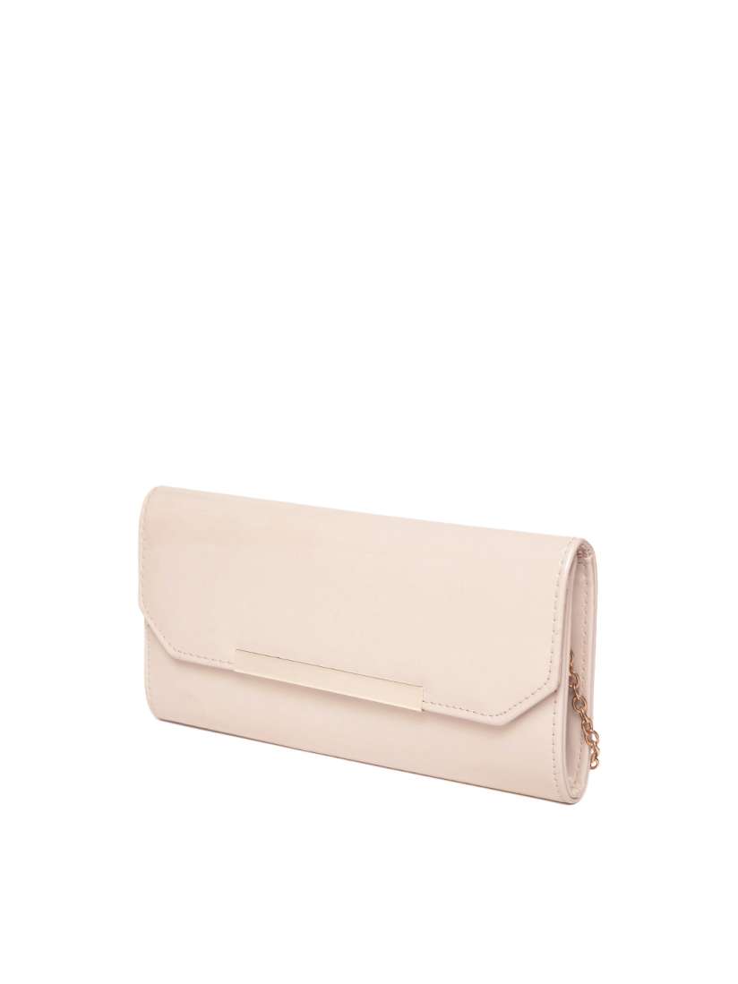 Buy ALDO Nude Coloured Clutch with Chain Strap Clutches for Women 2122605 Myntra