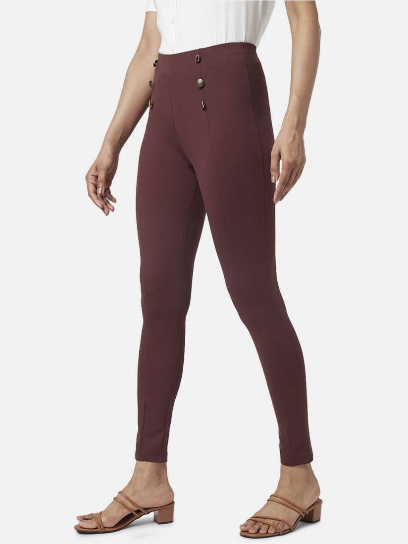Pantaloons treggings best sale
