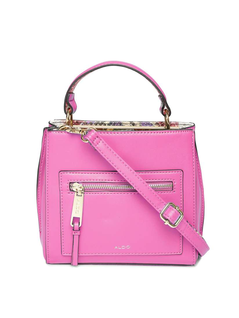 Buy ALDO Pink Solid Handbag With Sling Strap Handbags for Women 2122634 Myntra