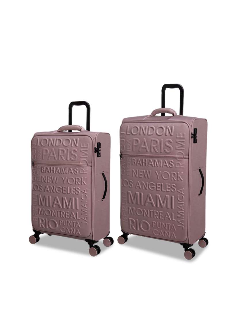 Buy IT luggage Set Of 2 Self Design Soft Sided Trolley Bag Trolley Bag for Unisex 21227750 Myntra