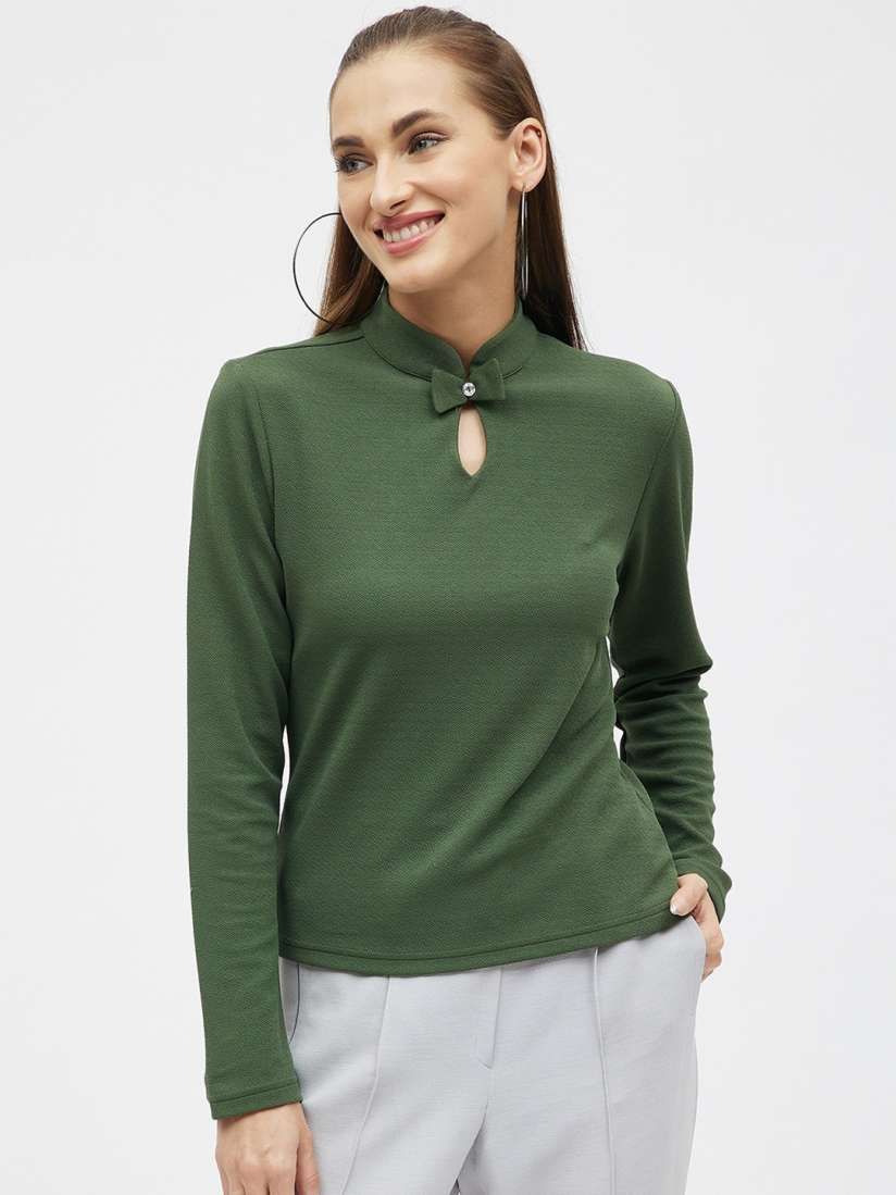 Turtle neck tops myntra hotsell