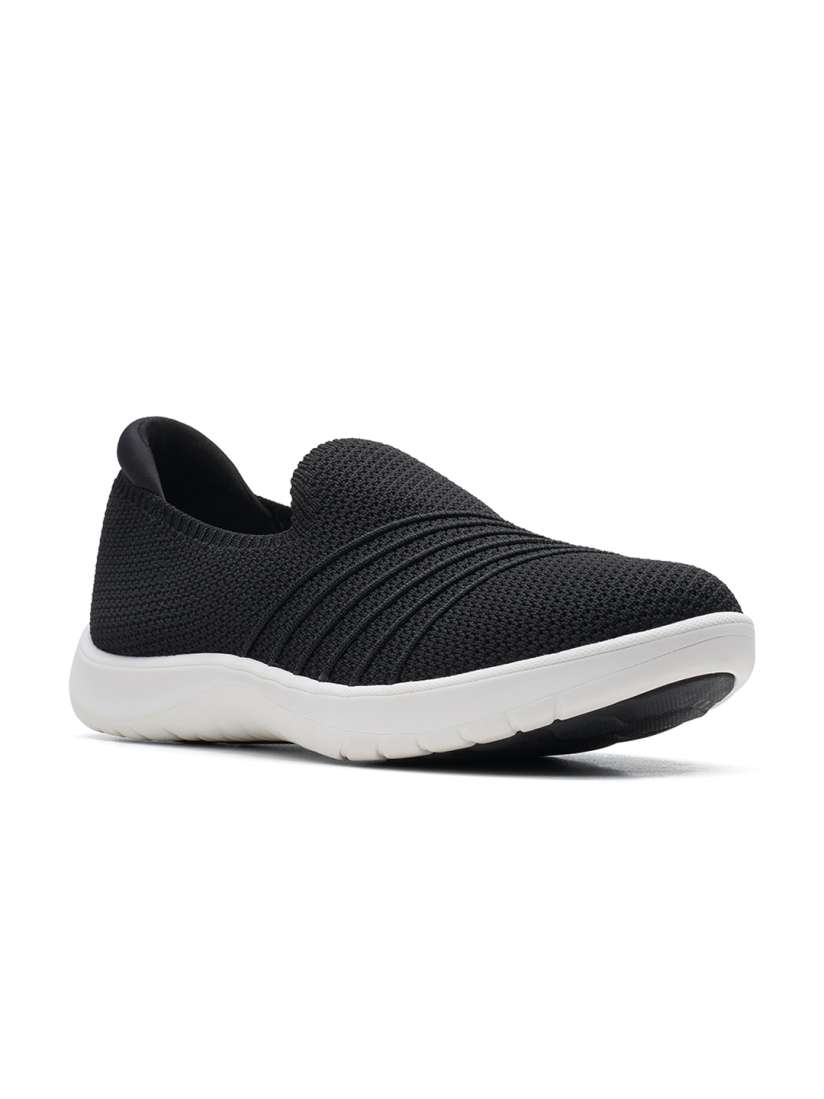 Buy Clarks Women Woven Design Lightweight Slip On Sneakers Casual Shoes for Women 21246950 Myntra
