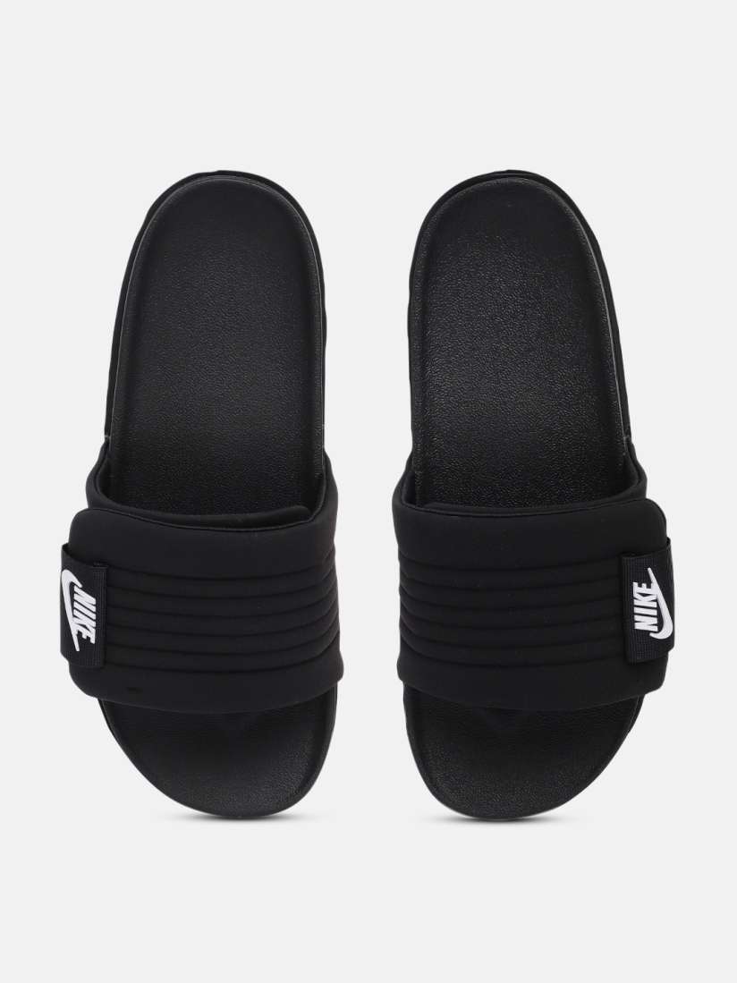 Nike slides with jeans store